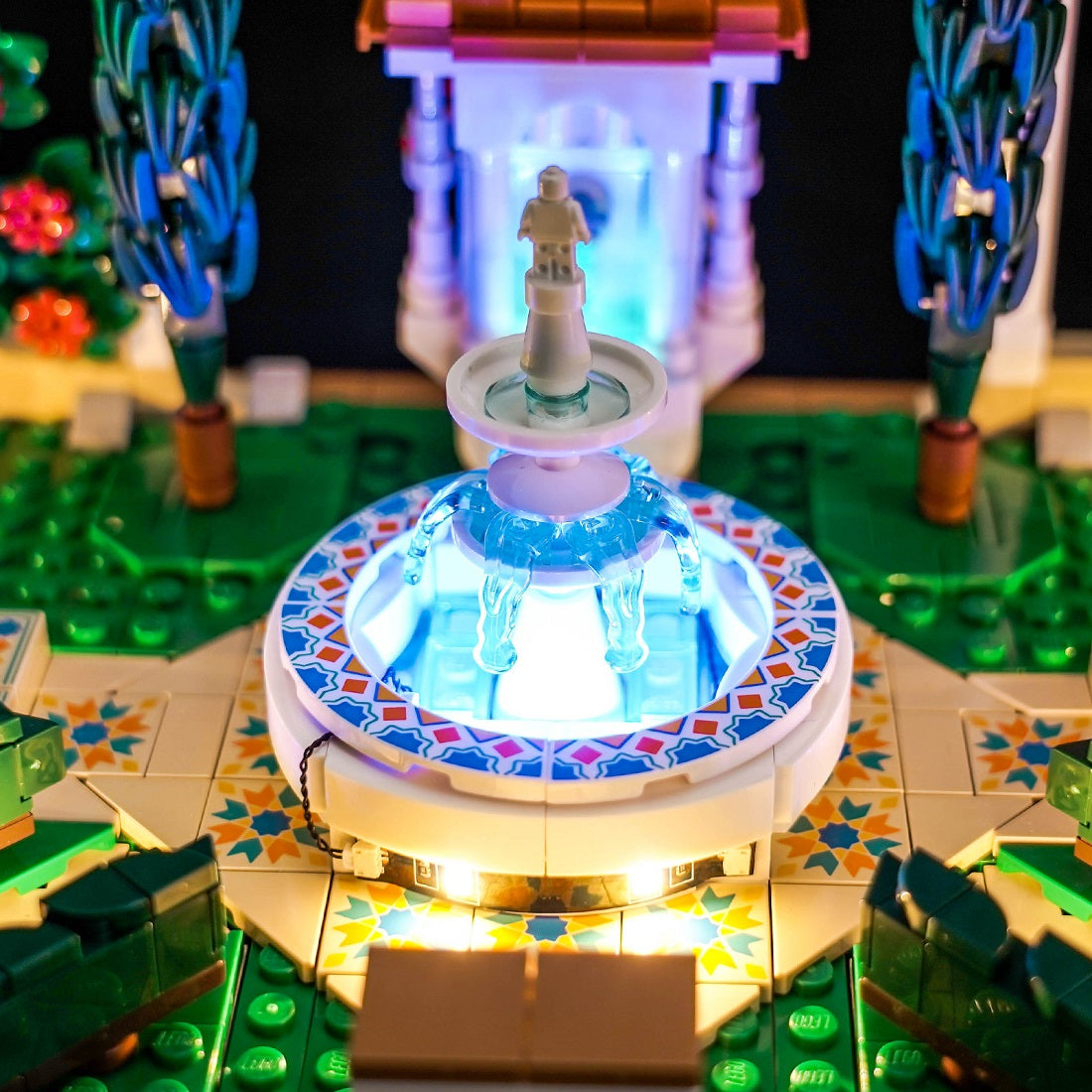 Light Kit for LEGO Icons Fountain Garden 10359