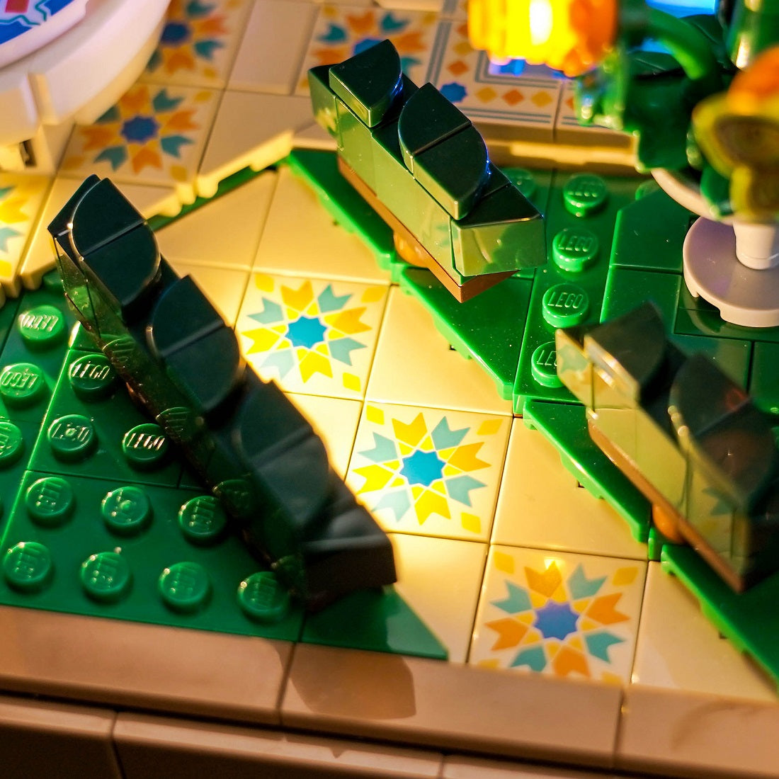 Light Kit for LEGO Icons Fountain Garden 10359
