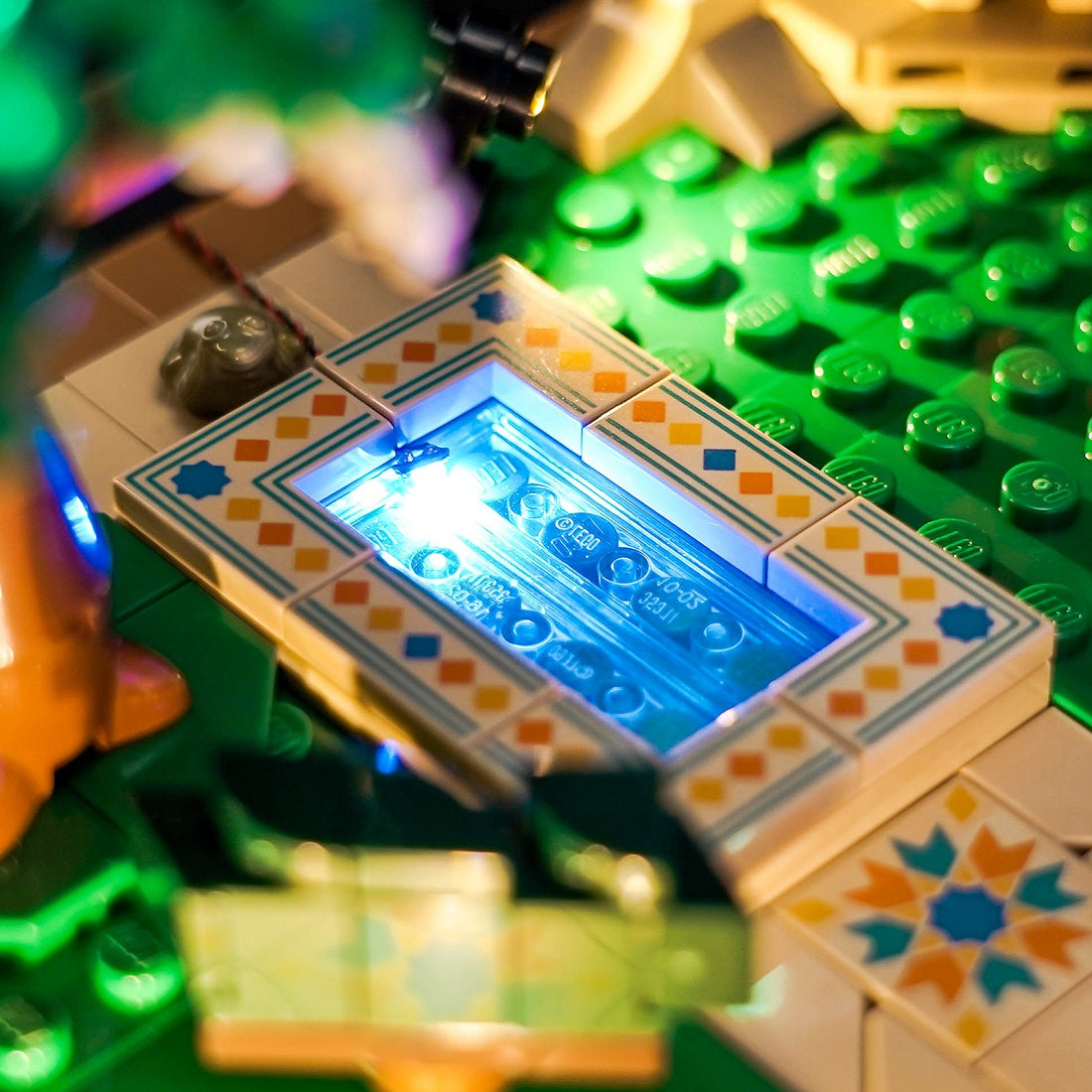 Light Kit for LEGO Icons Fountain Garden 10359