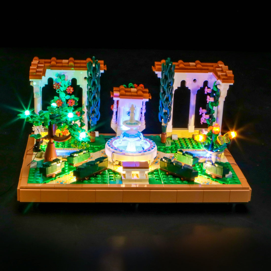 Light Kit for LEGO Icons Fountain Garden 10359