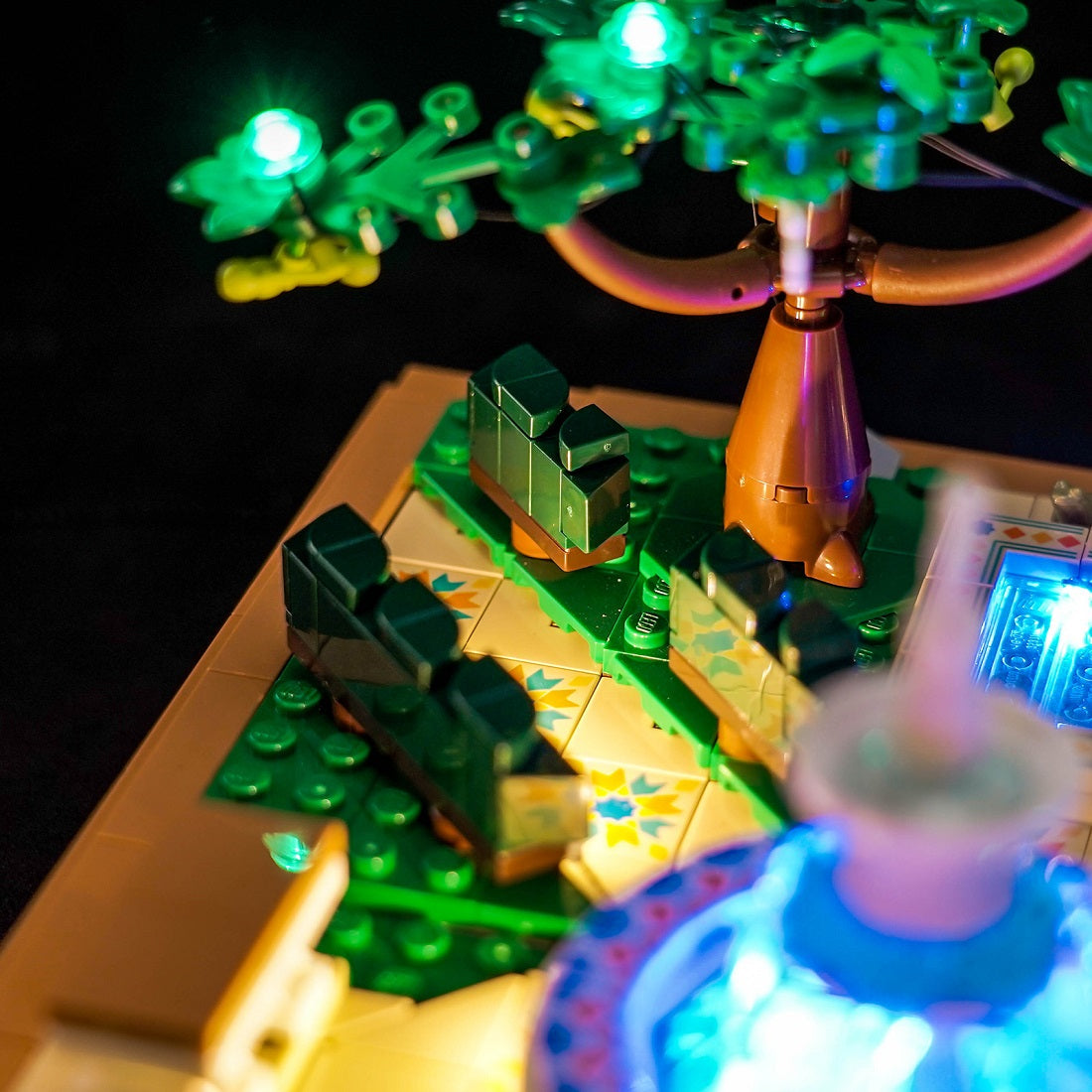 Light Kit for LEGO Icons Fountain Garden 10359