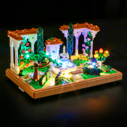 Light Kit for LEGO Icons Fountain Garden 10359