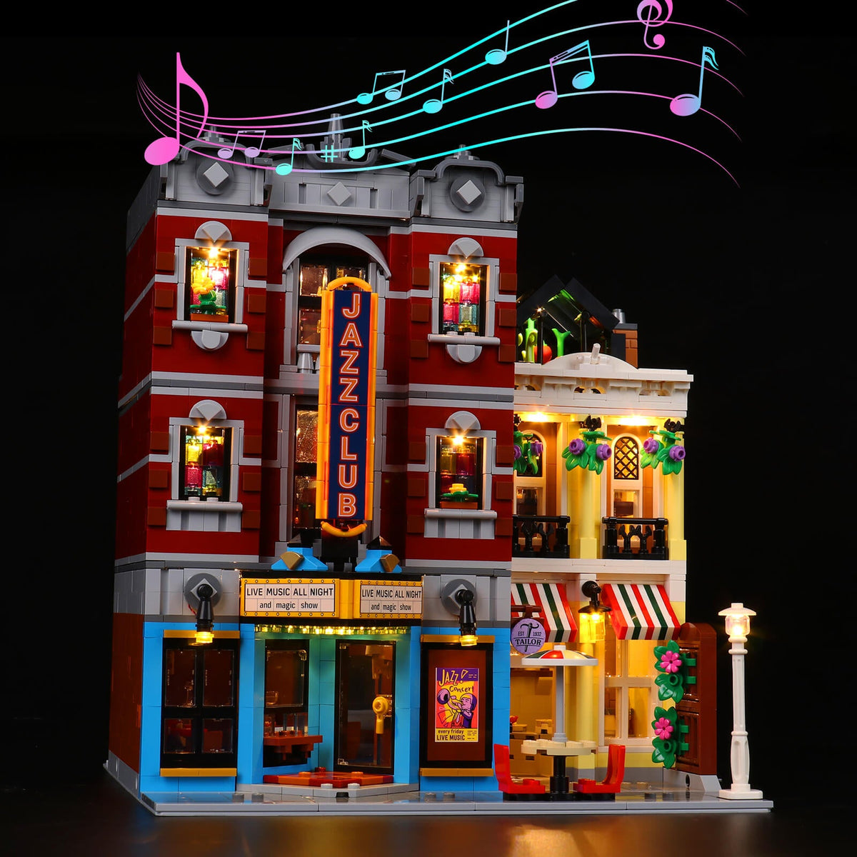Light Kit for LEGO Jazz Club 10312