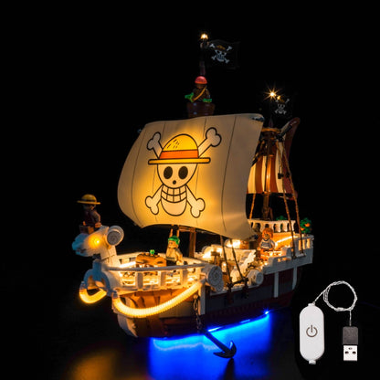 Light Kit for LEGO One Piece The Going Merry Pirate Ship 75639