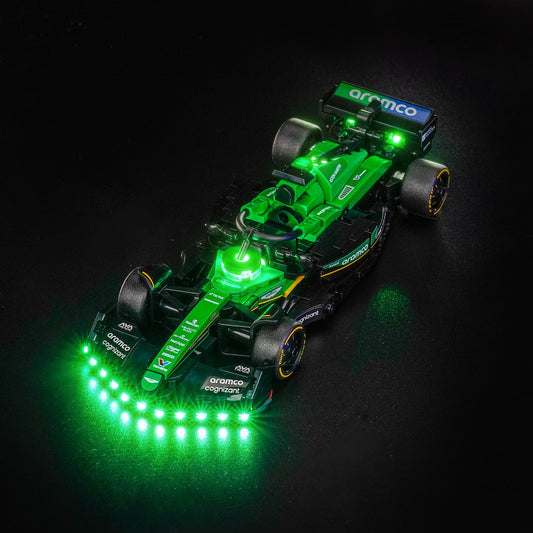 Light Kit for LEGO Speed Champions Aston Martin Aramco F1 AMR24 Race Car 77245