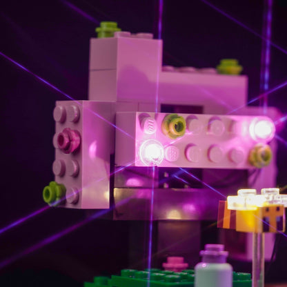 Light Kit for LEGO Minecraft The Cherry Blossom Garden 21260
