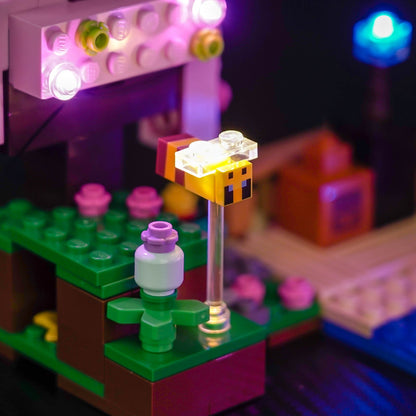 Light Kit for LEGO Minecraft The Cherry Blossom Garden 21260