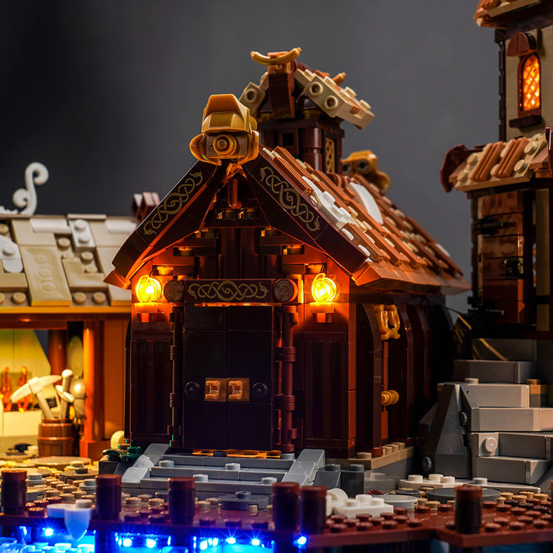 Light Kit For LEGO Viking Village 21343