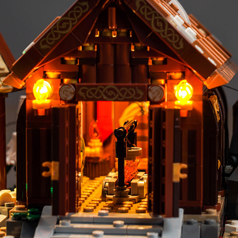 Light Kit For LEGO Viking Village 21343