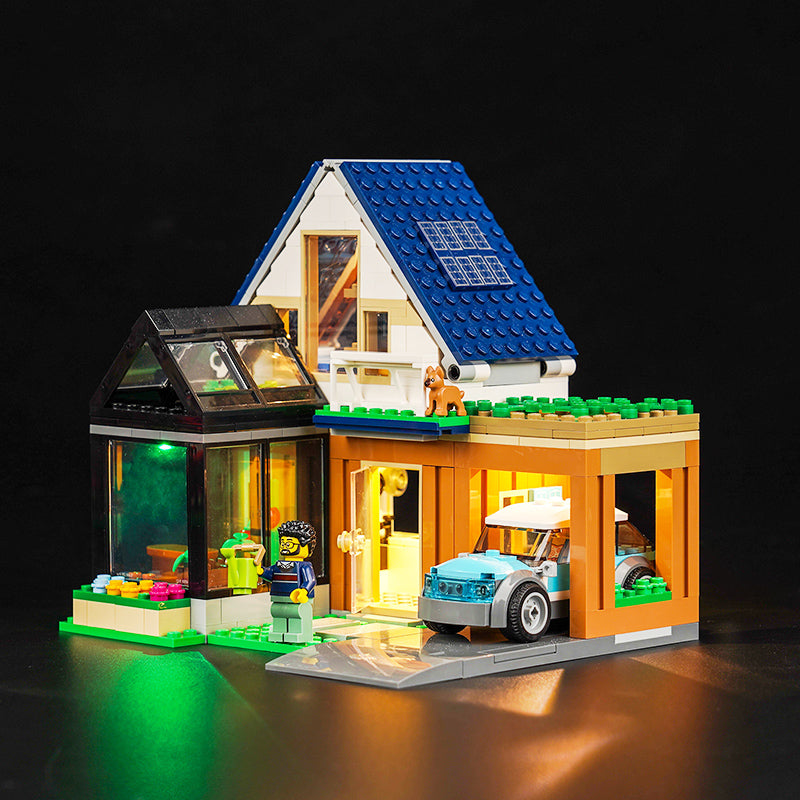 Light Kit for LEGO City Family House 60398