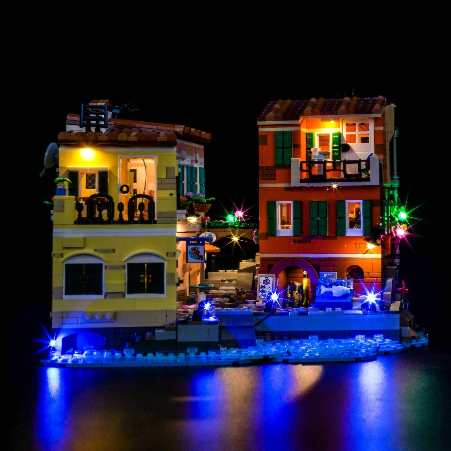 Light Kit for LEGO Ideas Italian Riviera 21359