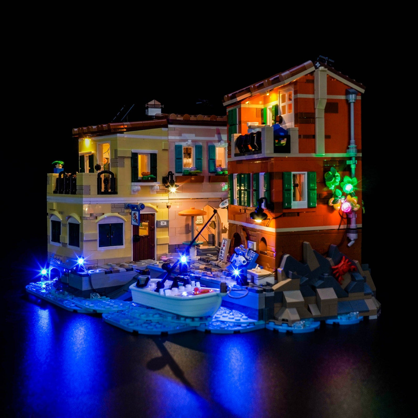 Light Kit for LEGO Ideas Italian Riviera 21359 – Bricklume
