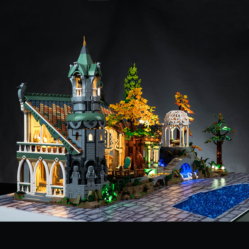 Light Kit For THE LORD OF THE RINGS: RIVENDELL 10316