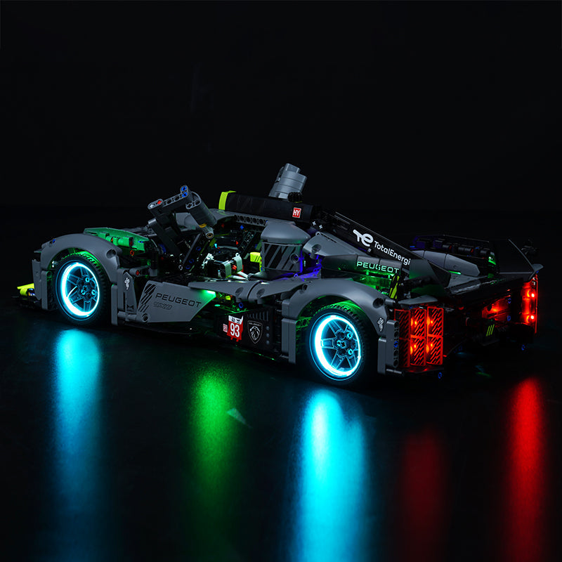 Light Kit For PEUGEOT 9X8 24H Le Mans Hybrid Hypercar 42156