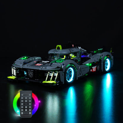 Light Kit For PEUGEOT 9X8 24H Le Mans Hybrid Hypercar 42156