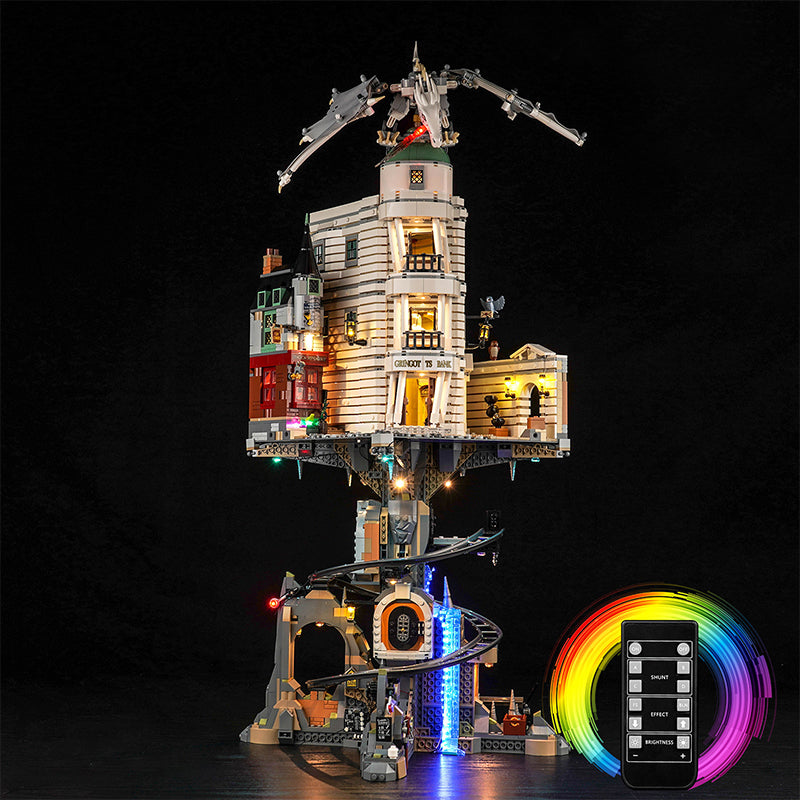 Light Kit For LEGO Gringotts Wizarding Bank 76417