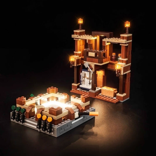 Light Kit for LEGO Minecraft Woodland Mansion Fighting Ring 21272
