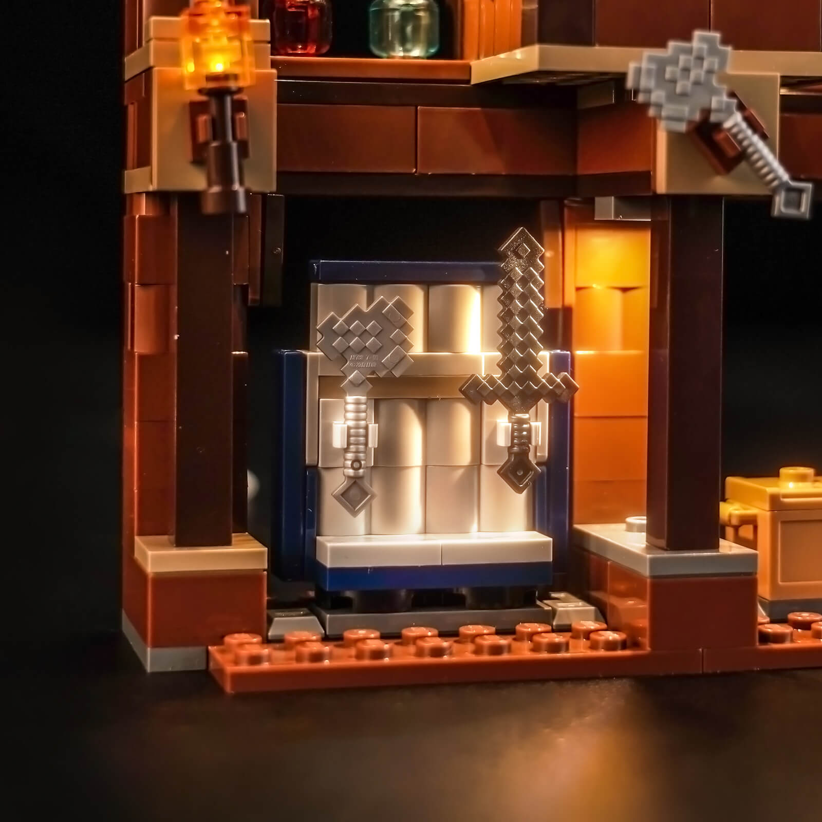 light-kit-for-lego-minecraft-woodland-mansion-fighting-ring-21272-6