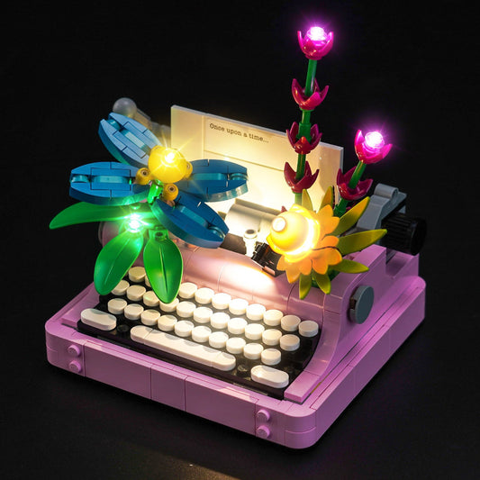 Light Kit for LEGO Creator 3-in-1 Typewriter with Flowers 31169