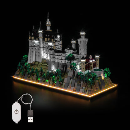 Light Kit for LEGO Architecture Neuschwanstein Castle 21063