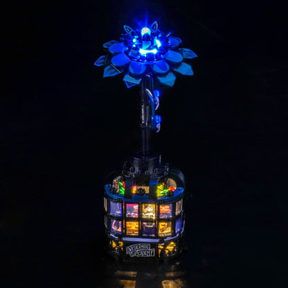 Light Kit for LEGO Wednesday Sets Black Dahlia Flower 76784
