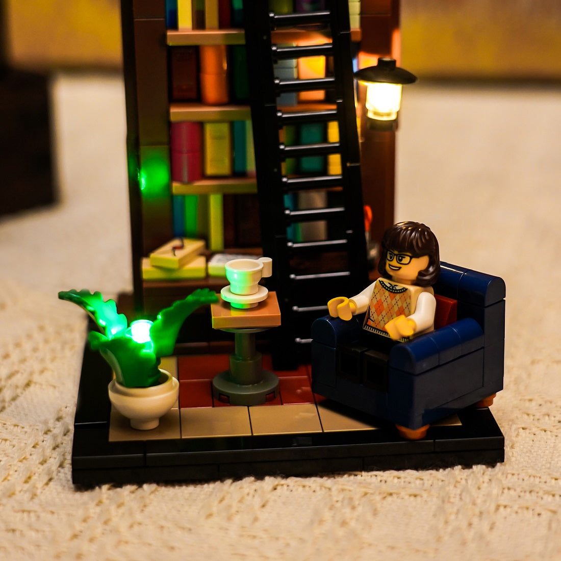 Light Kit for LEGO Ideas Books Are My Passion 40698