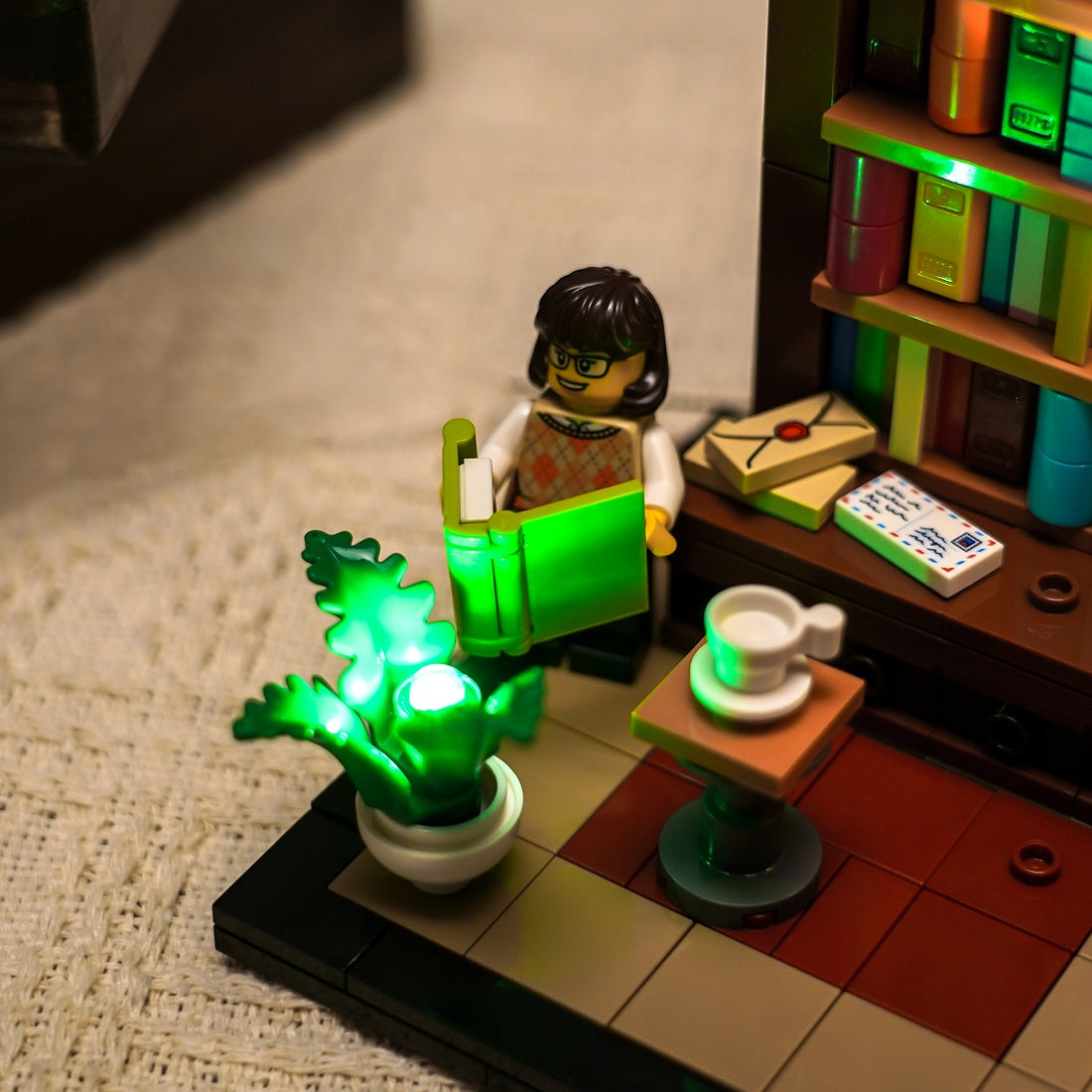 Light Kit for LEGO Ideas Books Are My Passion 40698