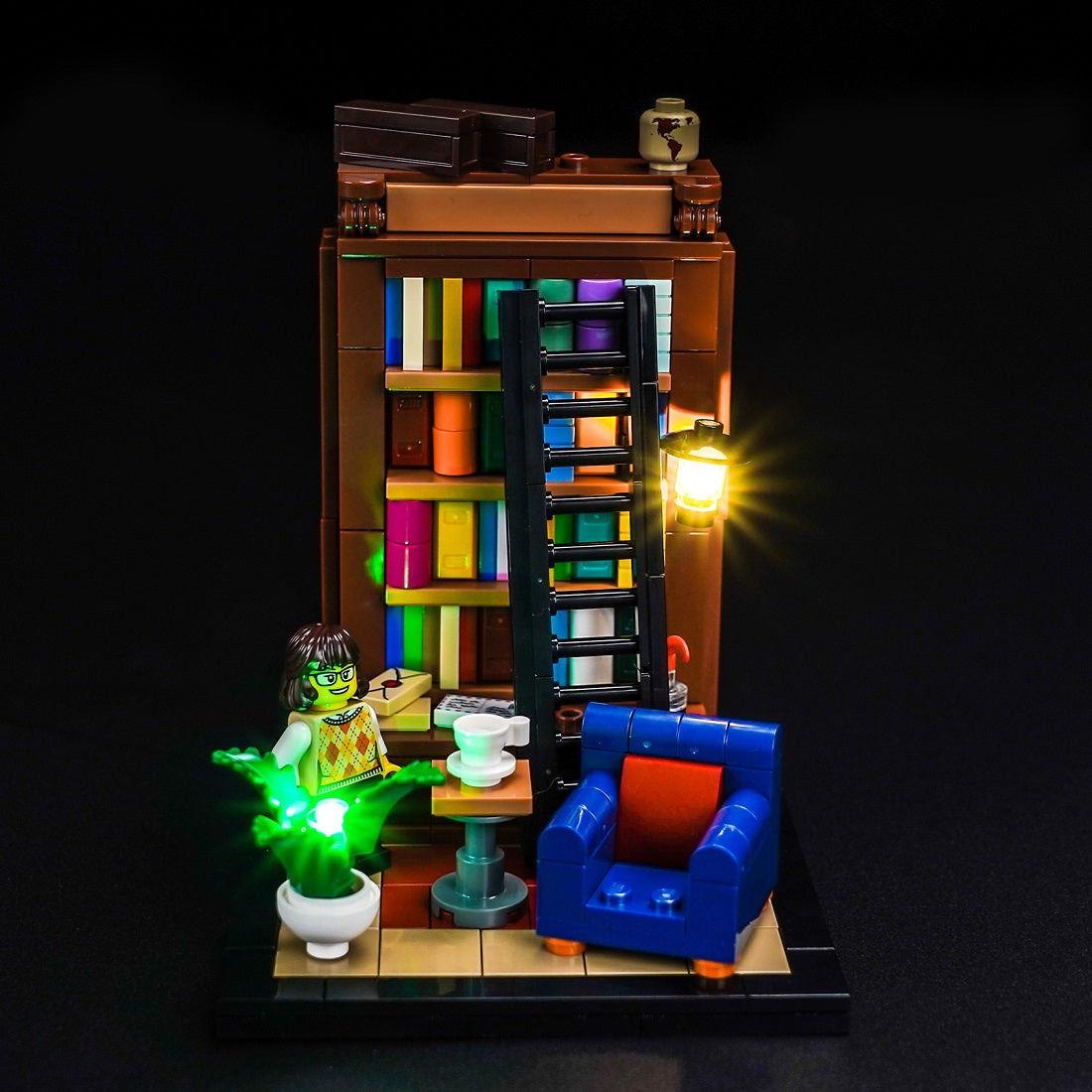Light Kit for LEGO Ideas Books Are My Passion 40698