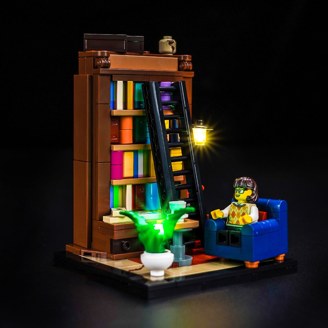 Light Kit for LEGO Ideas Books Are My Passion 40698