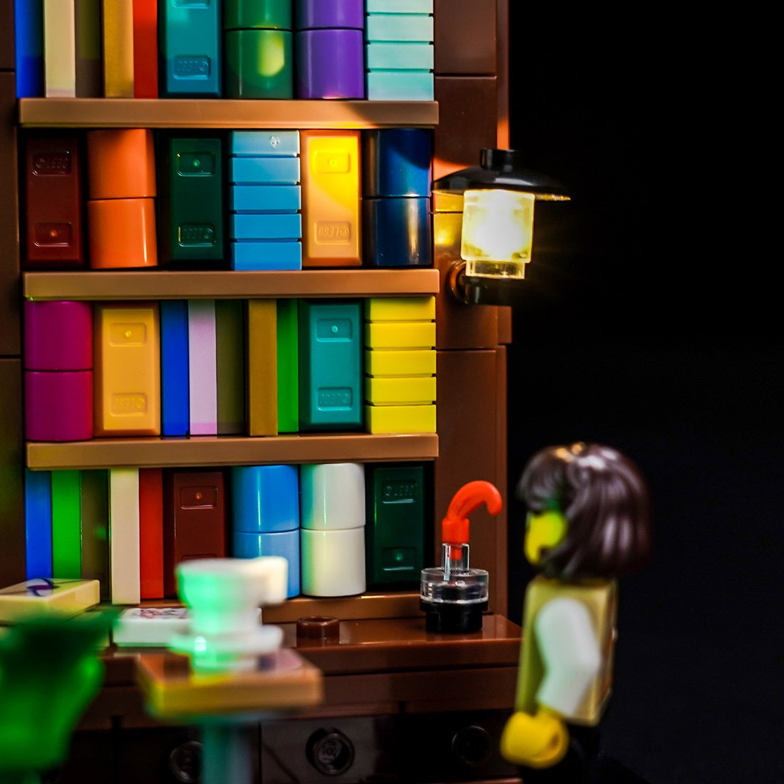 Light Kit for LEGO Ideas Books Are My Passion 40698