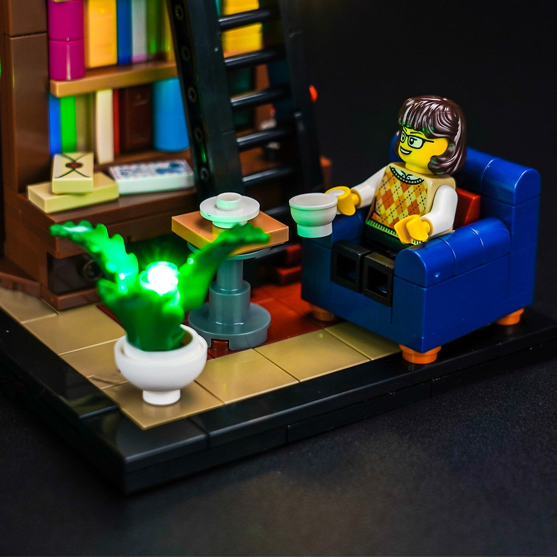Light Kit for LEGO Ideas Books Are My Passion 40698