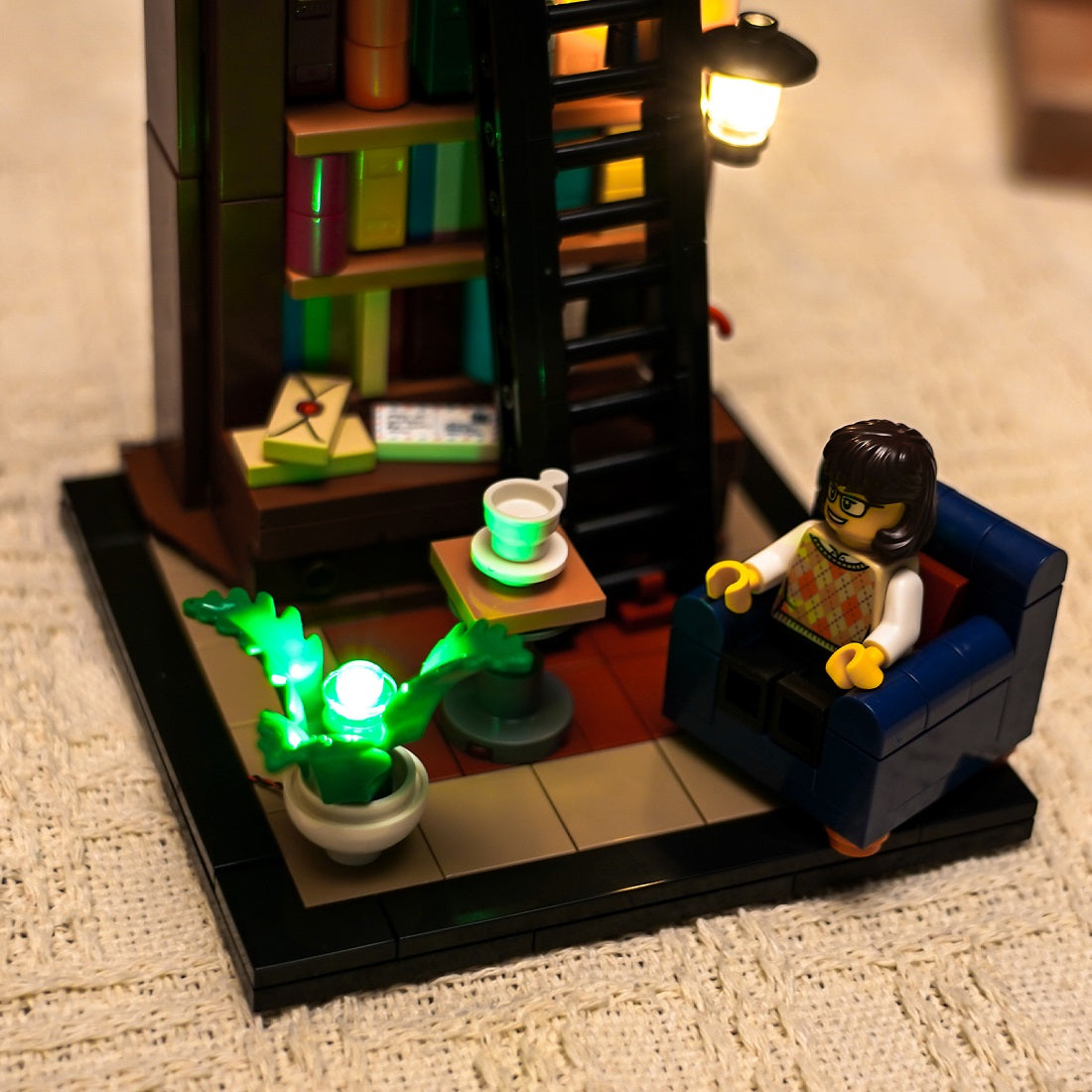 Light Kit for LEGO Ideas Books Are My Passion 40698