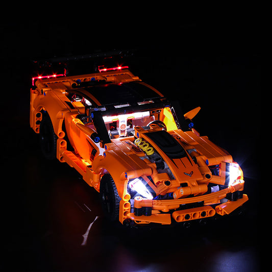 Light Kit for LEGO Technic Chevrolet Corvette ZR1 42093