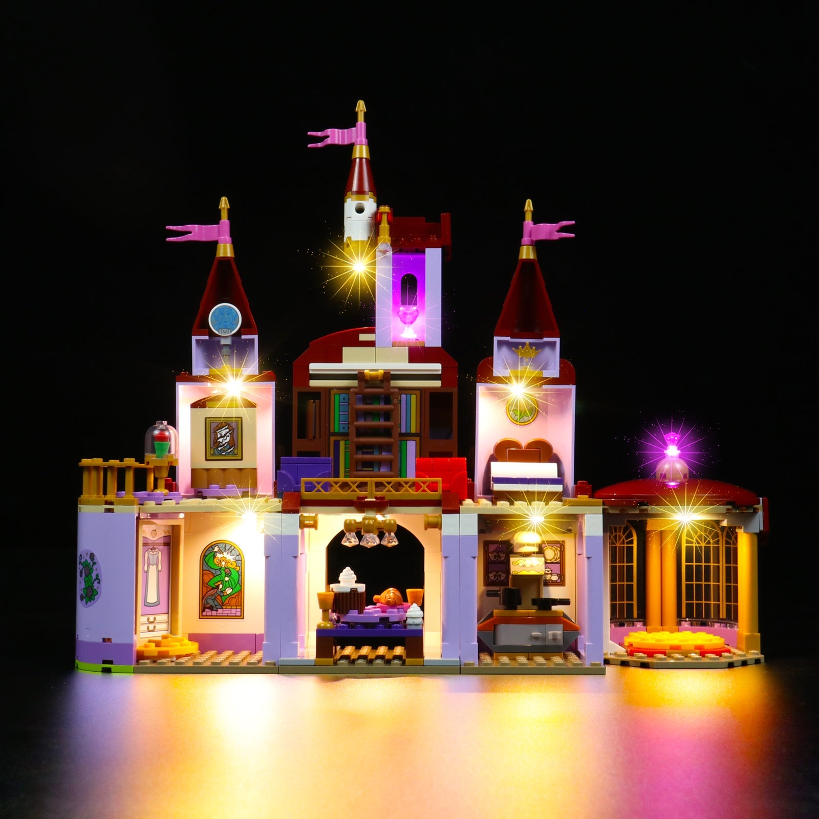 Light Kit for LEGO Disney Belle and the Beast's Castle 43196