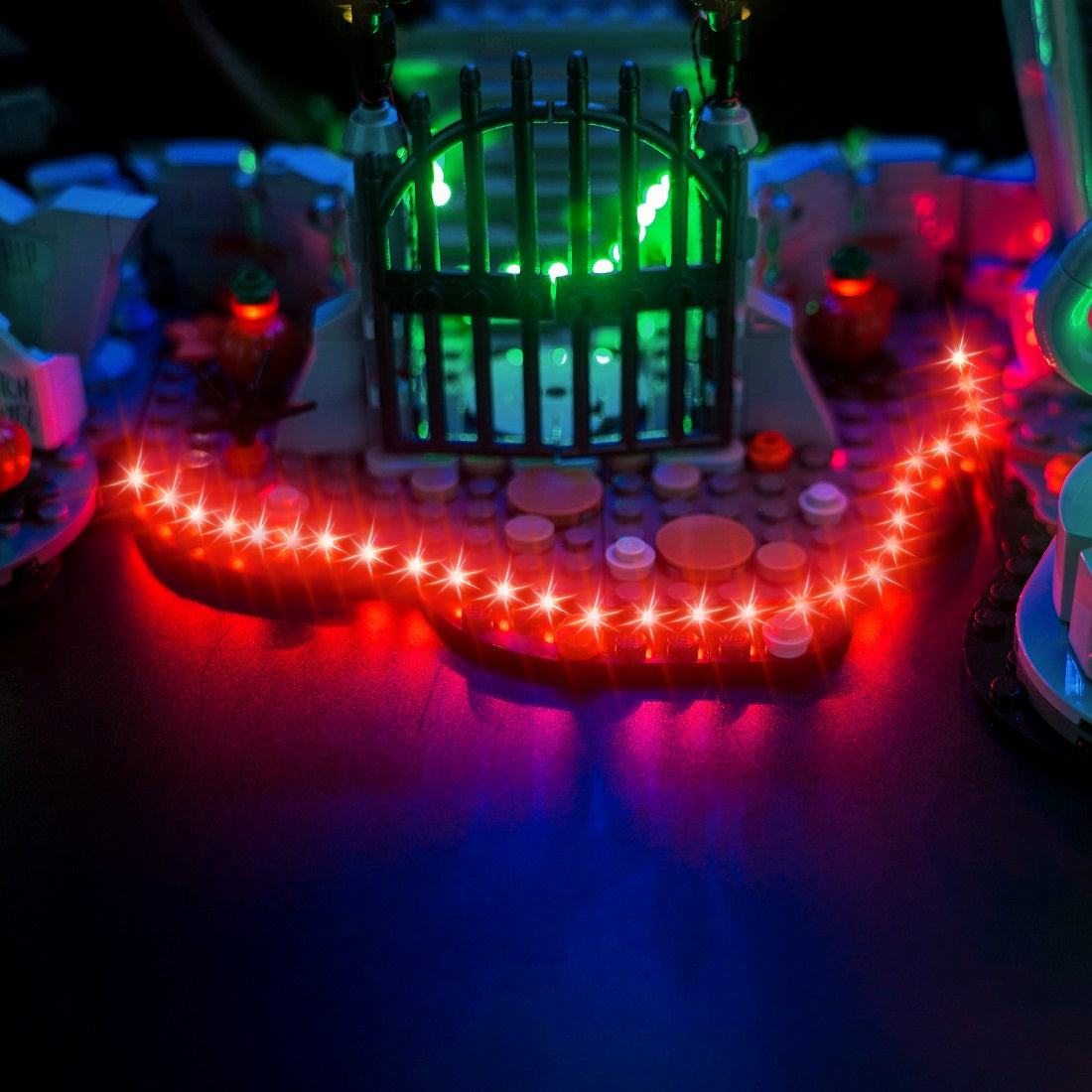 Light Kit for LEGO Ideas Disney Tim Burton's The Nightmare Before Christmas 21351 Plus Version