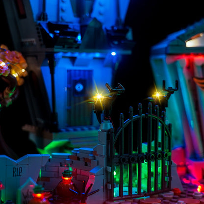Light Kit for LEGO Ideas Disney Tim Burton's The Nightmare Before Christmas 21351 Plus Version