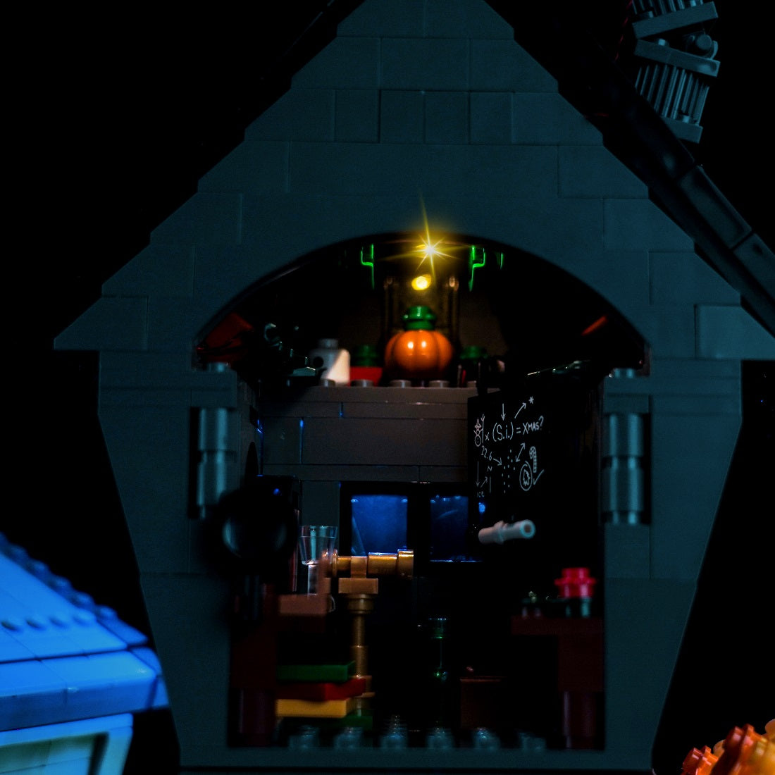 Light Kit for LEGO Ideas Disney Tim Burton's The Nightmare Before Christmas 21351 Plus Version