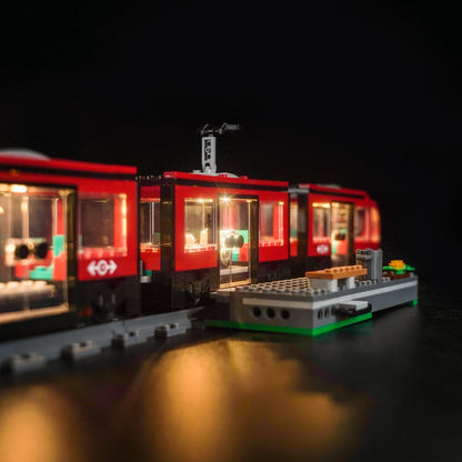 Light Kit for LEGO City Downtown Streetcar and Station 60423