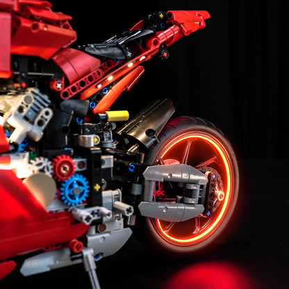 Light Kit for LEGO Technic Ducati Panigale V4 S Motorcycle 42202