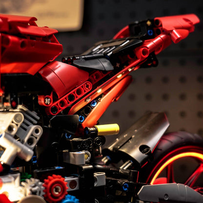 Light Kit for LEGO Technic Ducati Panigale V4 S Motorcycle 42202
