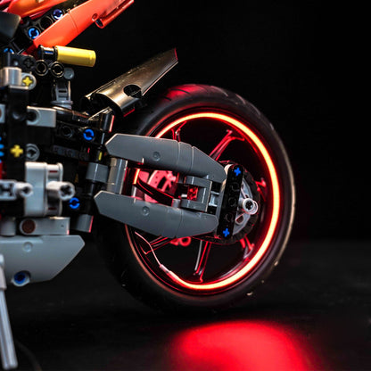 Light Kit for LEGO Technic Ducati Panigale V4 S Motorcycle 42202
