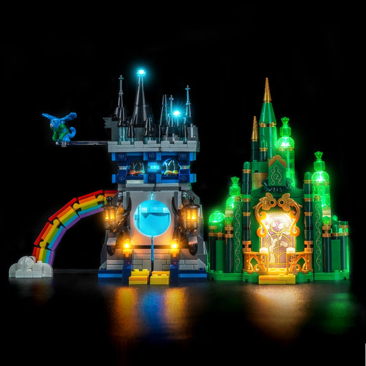 Light Kit for LEGO Wicked Emerald City & Kiamo Ko Castle 75689