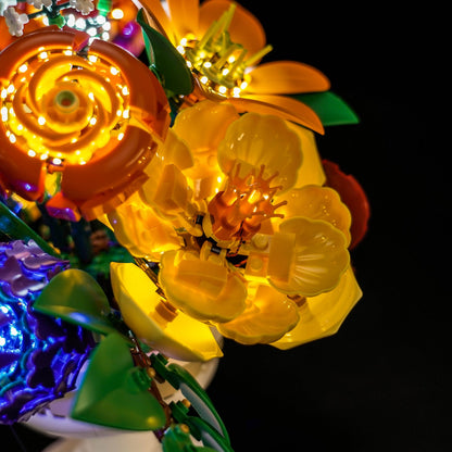 Light Kit for LEGO The Botanical Collection Flower Arrangement 10345