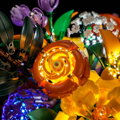 Light Kit for LEGO The Botanical Collection Flower Arrangement 10345