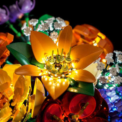 Light Kit for LEGO The Botanical Collection Flower Arrangement 10345