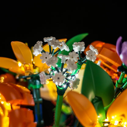 Light Kit for LEGO The Botanical Collection Flower Arrangement 10345