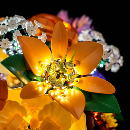 Light Kit for LEGO The Botanical Collection Flower Arrangement 10345