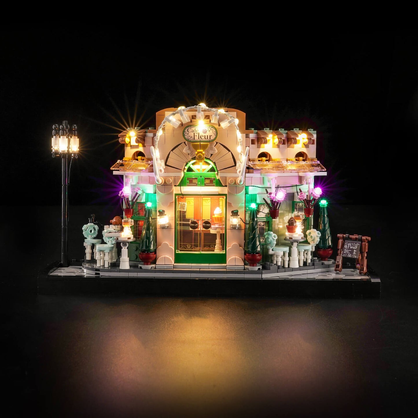Light Kit for LEGO Icons French Café 10362