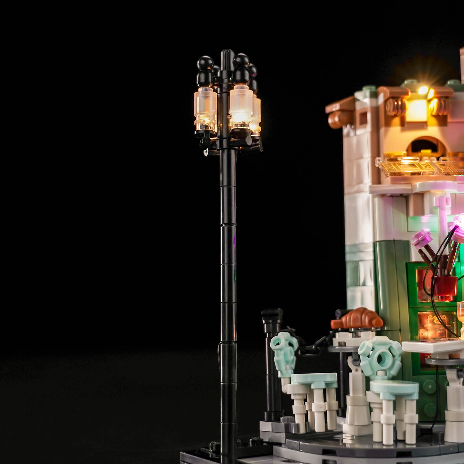 Light Kit for LEGO Icons French Café 10362