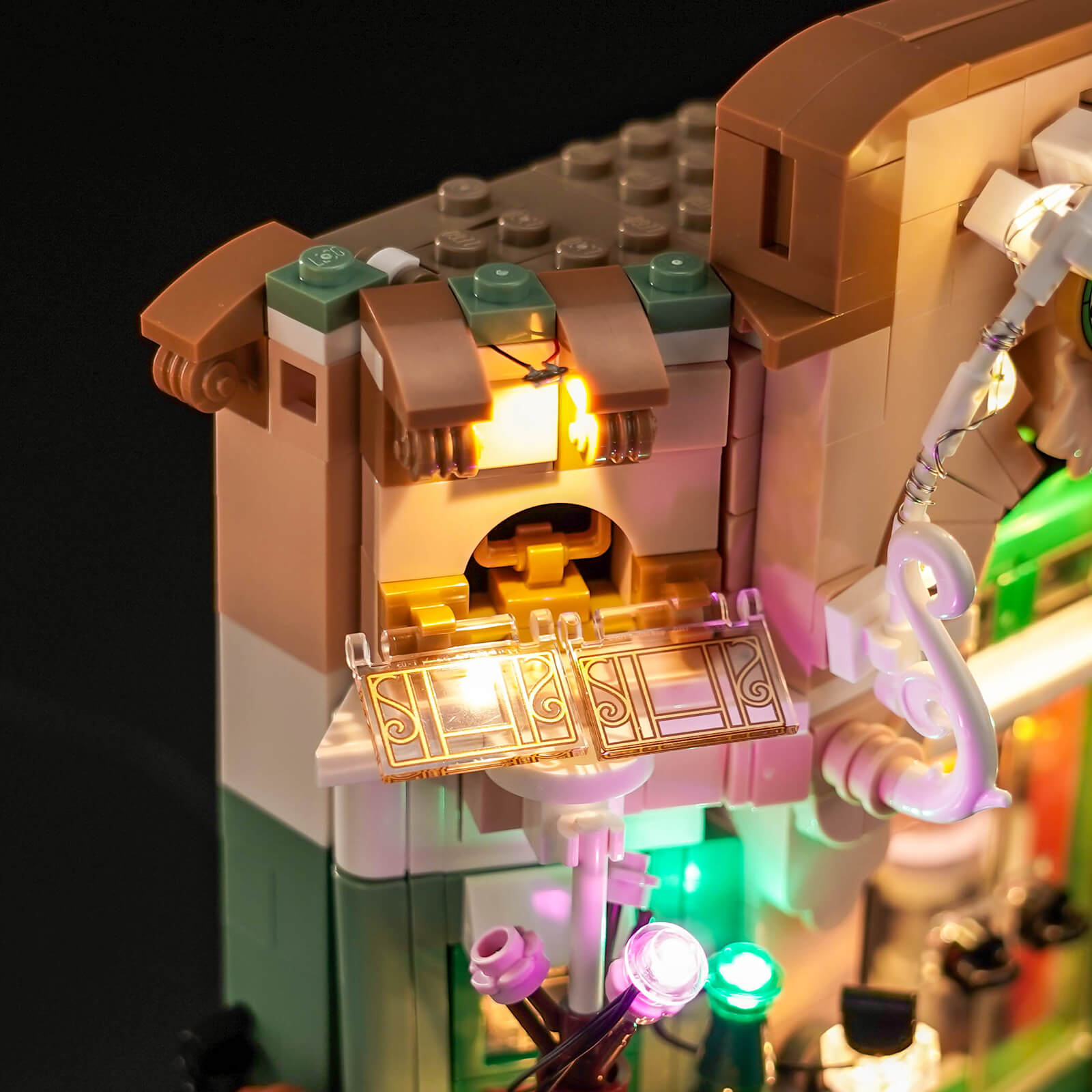 Light Kit for LEGO Icons French Café 10362